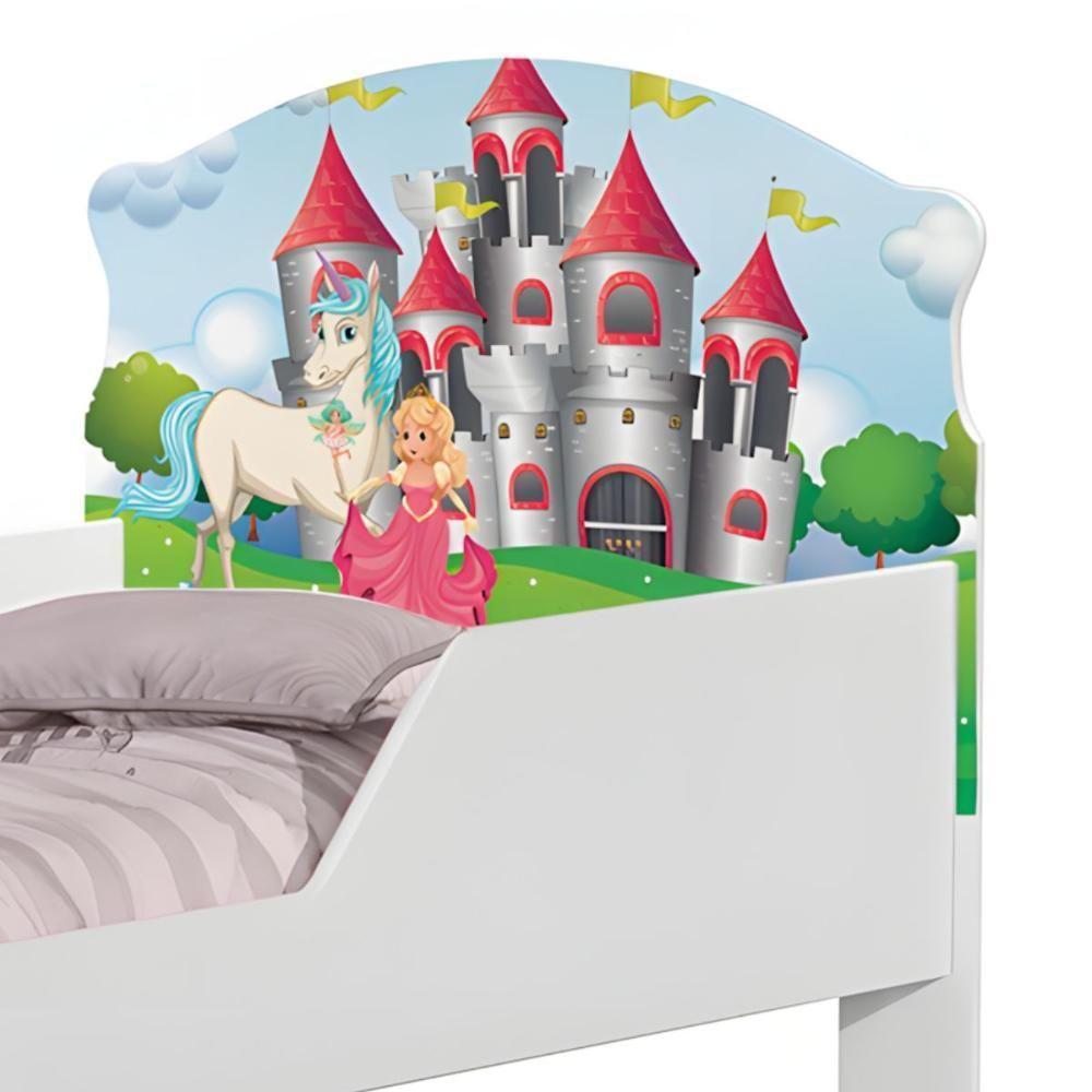 Cama Infantil Tick Princesa Encantada Com Colchão - 4