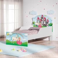 Cama Infantil Tick Princesa Encantada Com Colchão - 1