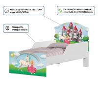 Cama Infantil Tick Princesa Encantada Com Colchão - 2
