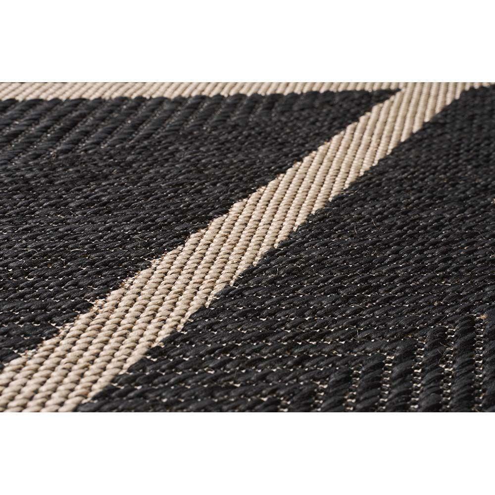 Tapete Para Sala Sisal Eco-nature Geo 56 Chumbo 3,00x4,00m - 2