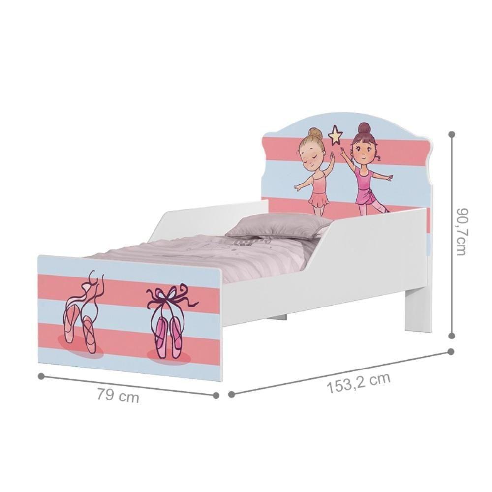Cama Infantil Tick Bailarinas Garotas - 2