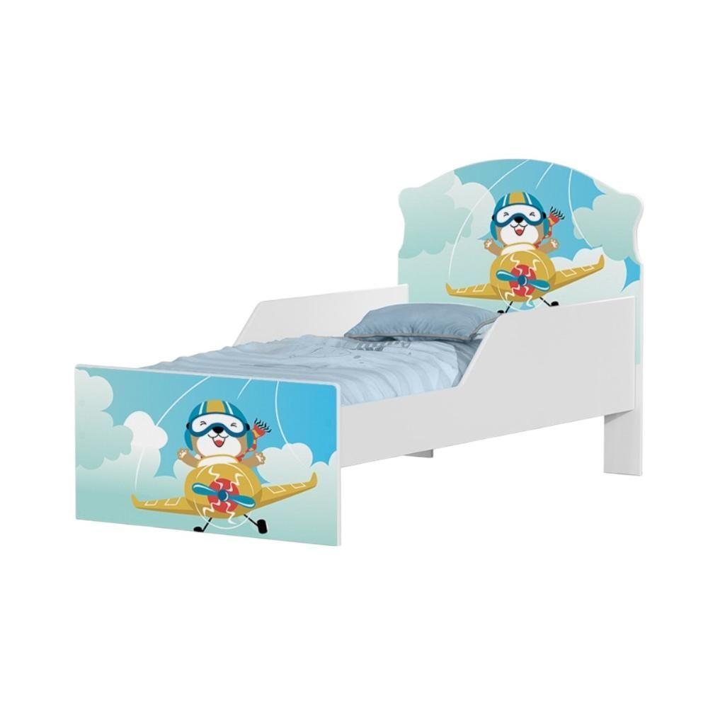 Cama Infantil Tick Ursinho Patrulheiro Com Colchão - 2