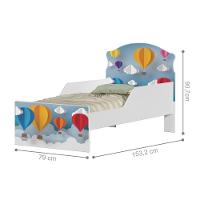 Cama Infantil Tick Balão Com Colchão - 3