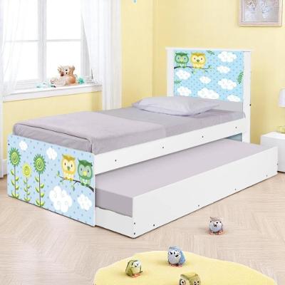 Bi Cama Juvenil Zap Com Cabeceira Corujinhas