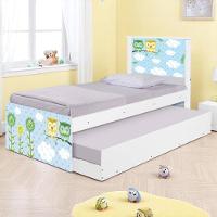 Bi Cama Juvenil Zap Com Cabeceira Corujinhas - 1