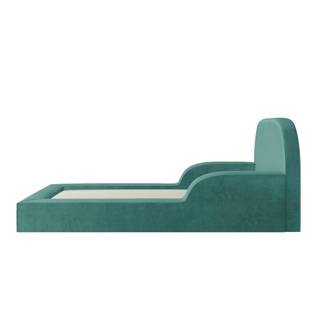 Cama Colchão Solteiro Montessoriana Infantil Balaqui Azul - 7