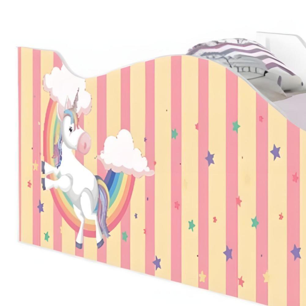 Mini Cama Joy Unicórnio Meigo Com Colchão - 3