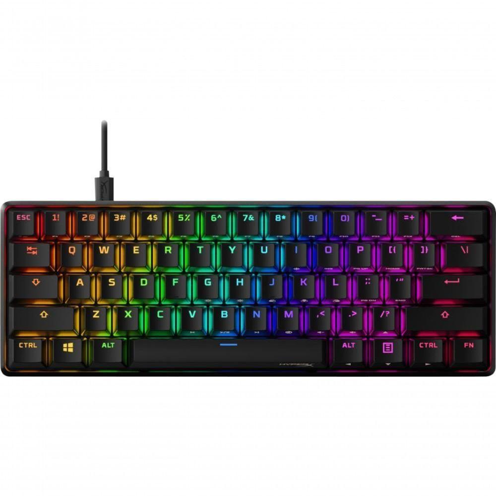 Teclado Mecânico Gaming Hyperx Alloy Rgb Back - Preto - 1
