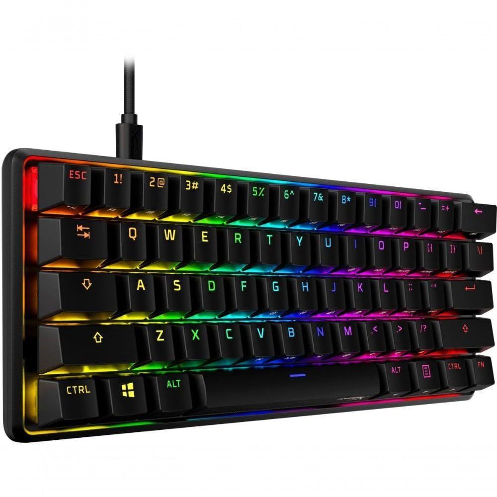 Teclado Mecânico Gaming Hyperx Alloy Rgb Back - Preto - 4