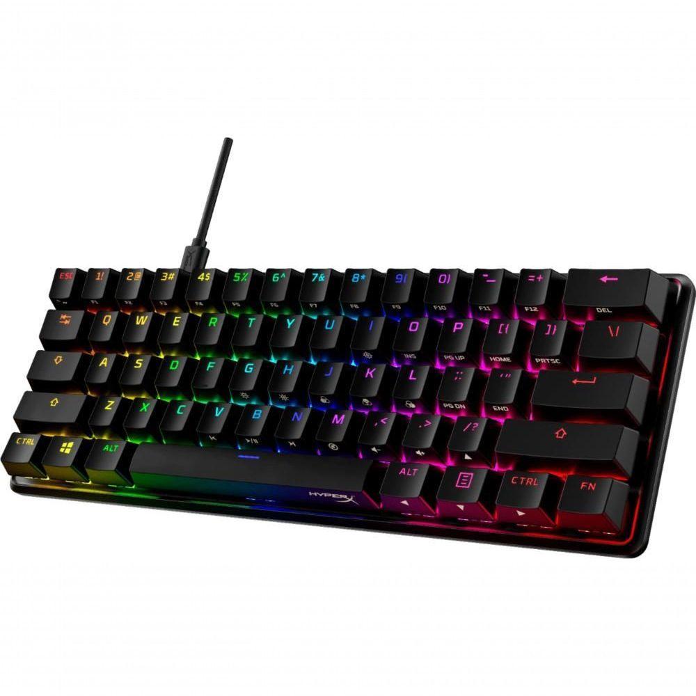 Teclado Mecânico Gaming Hyperx Alloy Rgb Back - Preto - 5