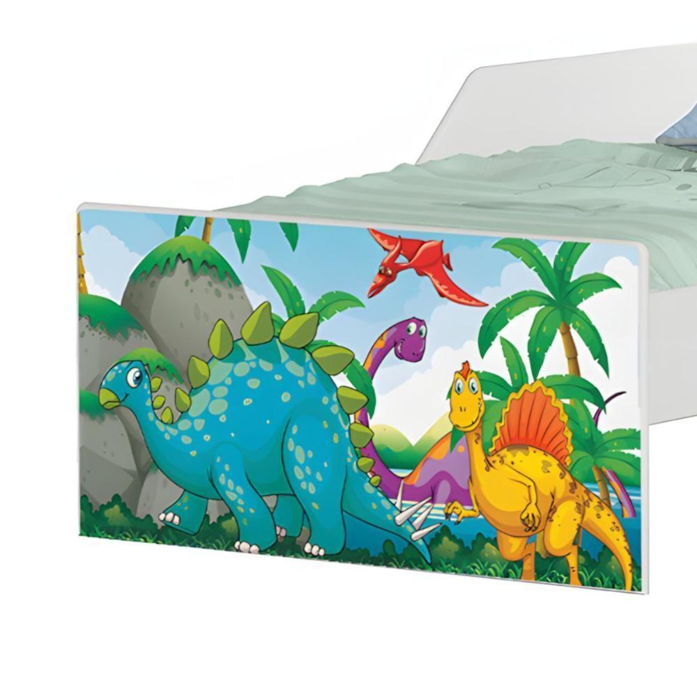 Cama Infantil Tick Dinossauro No Lago - 5