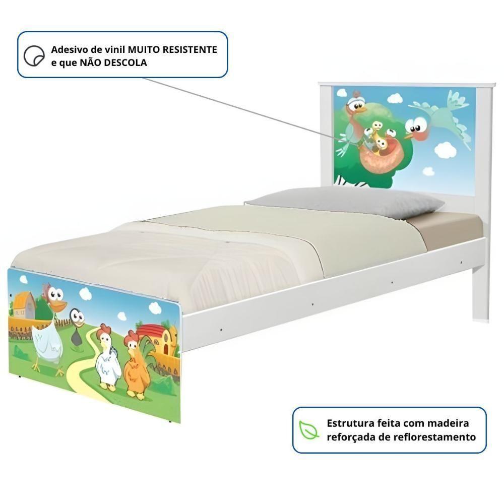 Bi Cama Juvenil Zap Fazendinha Com Colchões - 2