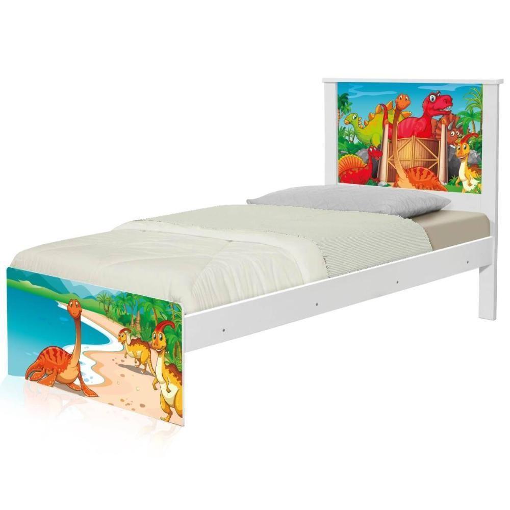 Cama Juvenil Zap Com Cabeceira Terra Dos Dinossauros - 6