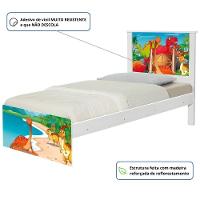 Cama Juvenil Zap Com Cabeceira Terra Dos Dinossauros - 3