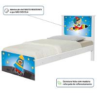 Cama Juvenil Zap Com Cabeceira Astronauta - 3