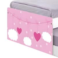 Bi Cama Juvenil Zap Com Cabeceira Nuvens Meninas
