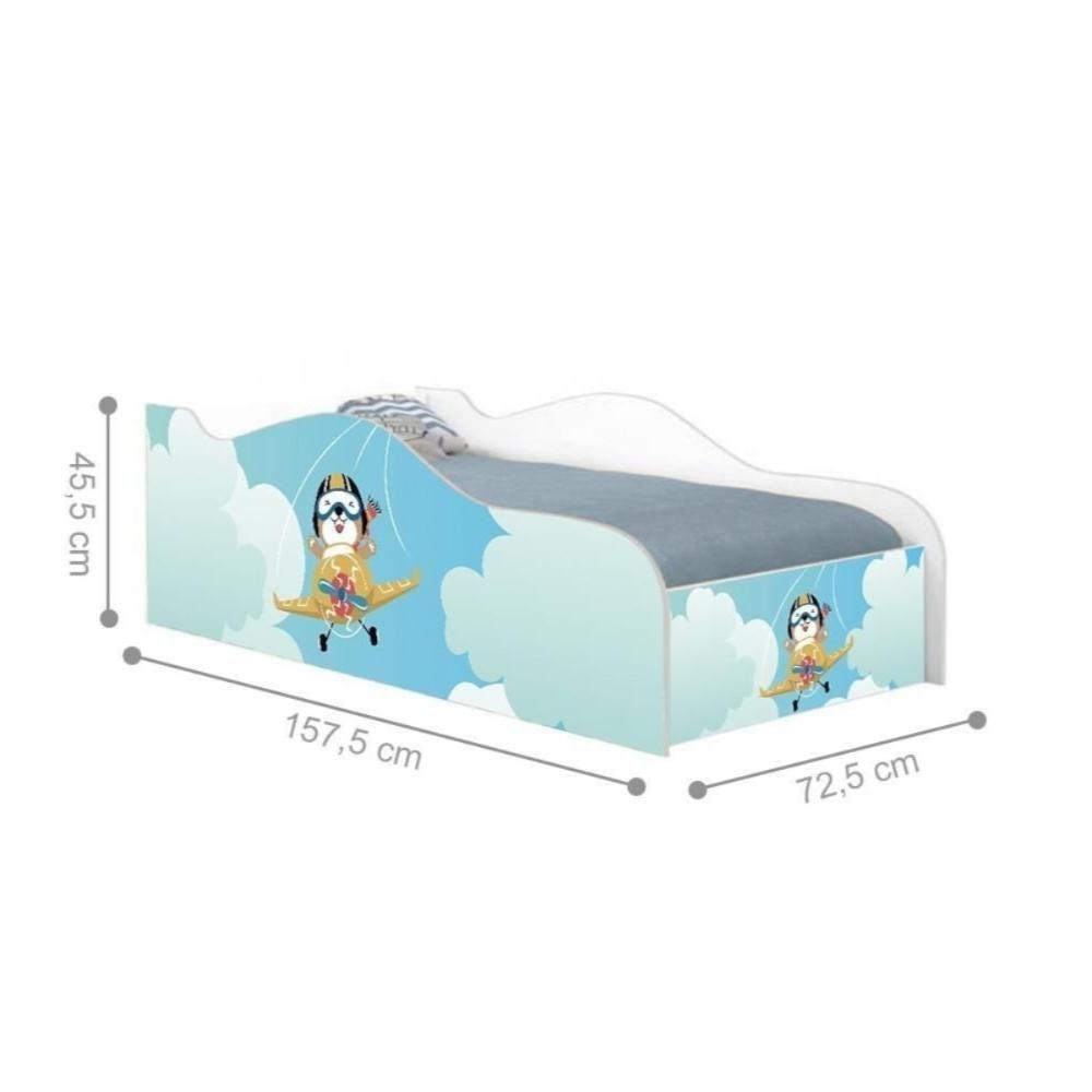 Mini Cama Joy Usrsinho Patrulheiro Com Colchão - 4