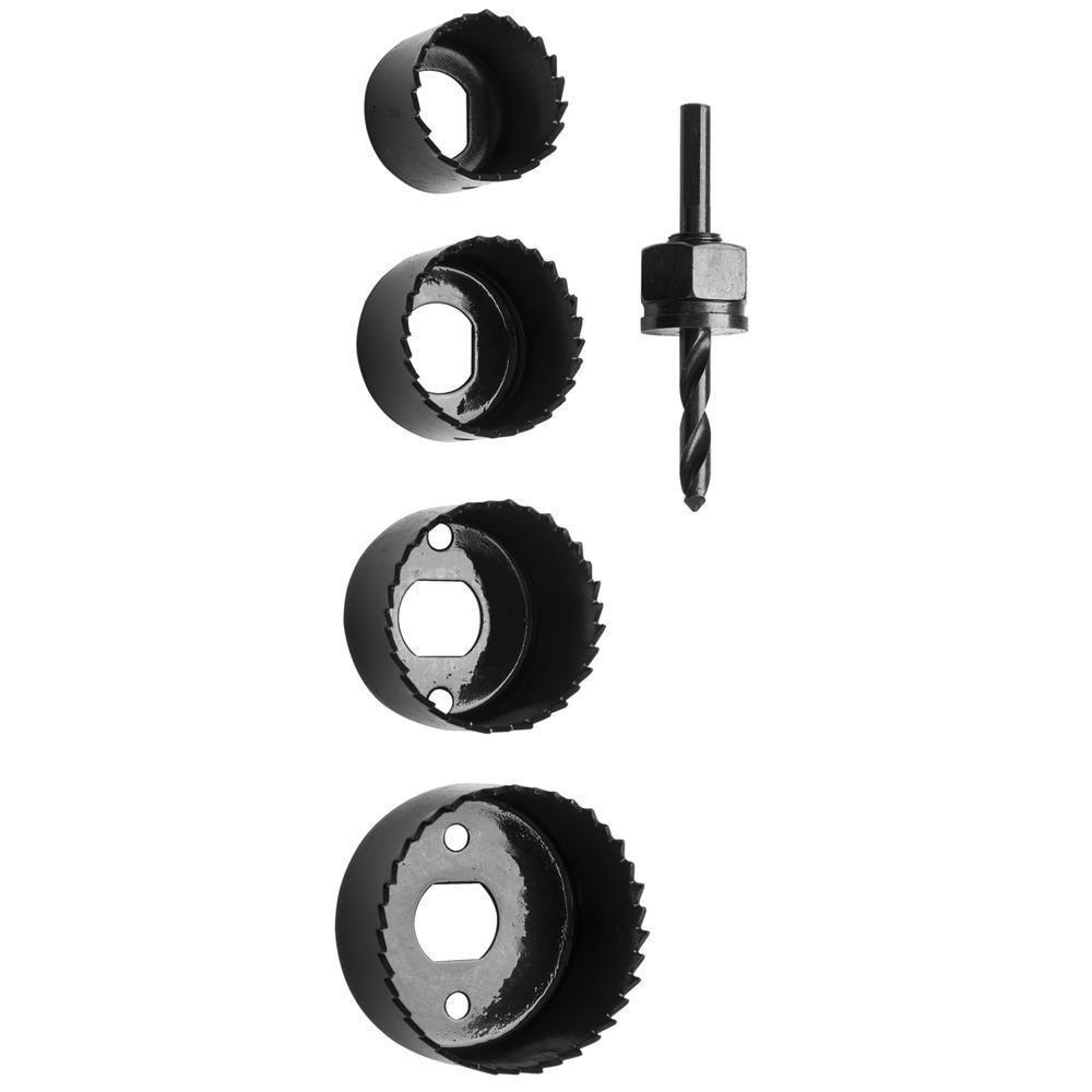 Jogo De Serras Copo Para Madeira C/ Dentes Travados 5 Peças - 1