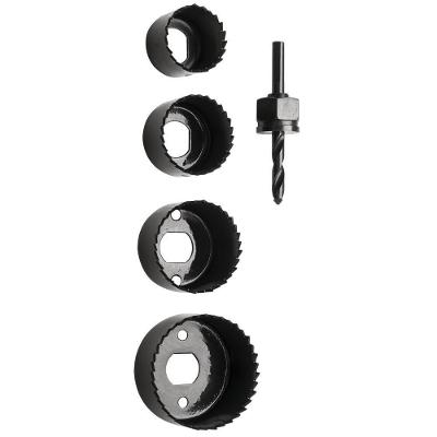 Jogo De Serras Copo Para Madeira C/ Dentes Travados 5 Peças