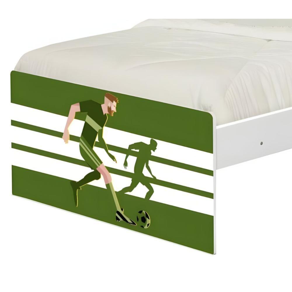 Cama Juvenil Zap Futebol Jogador Com Colchão - 5