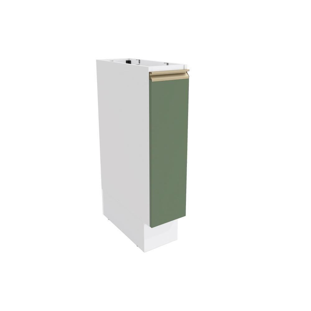 Nicho Porta Condimentos Celeste Kappesberg 100% Mdf Branco/verde 20cm - 1