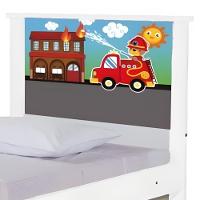 Bi Cama Juvenil Zap Com Cabeceira Bombeiro - 5