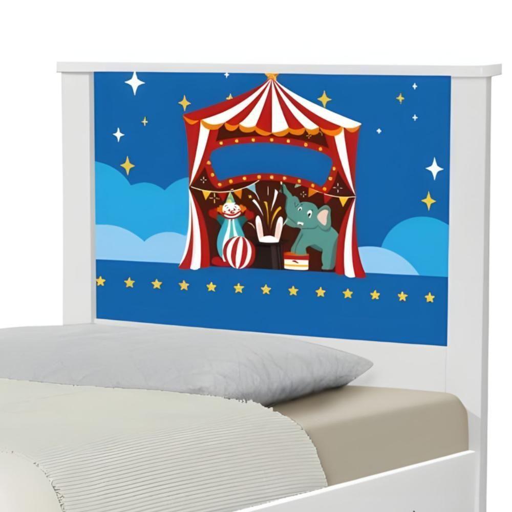 Cama Juvenil Zap Palhaço Circo Com Colchão - 4