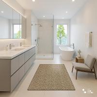 Tapete Bali Naturalli 100x150cm Tapetes São Carlos - 1