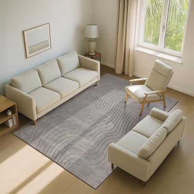 Tapete Movimentos Curvas Cromio 200x300cm Tapetes São Carlos