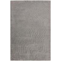 Tapete Movimentos Curvas Cromio 200x300cm Tapetes São Carlos - 2