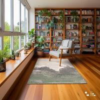 Tapete Herat New Zeno 100x150cm Tapetes São Carlos - 1