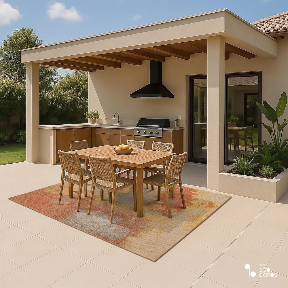 Tapete Elemento Ignis 200x250cm Tapetes São Carlos - 1