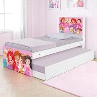 Bi Cama Juvenil Zap Com Cabeceira Princesinhas - 1
