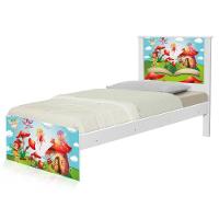 Cama Juvenil Zap Com Cabeceira Mundo Das Fadinhas - 6