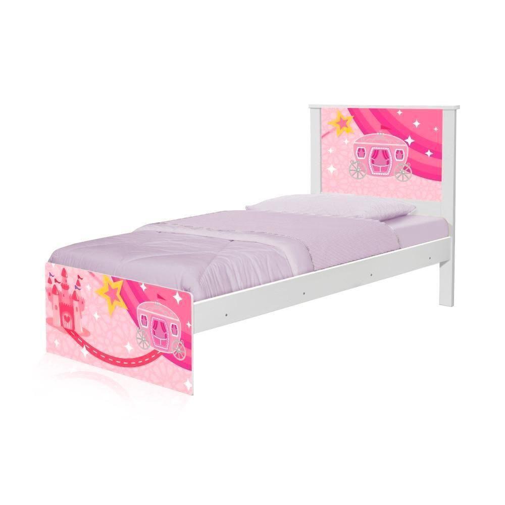 Bi Cama Juvenil Zap Carruagem Castelo Com Colchões - 4