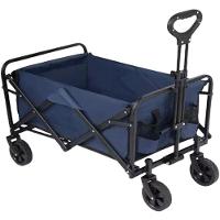 Carrinho Vagão Doméstico Rodas Aço Dobrável Transporte Multi - 1