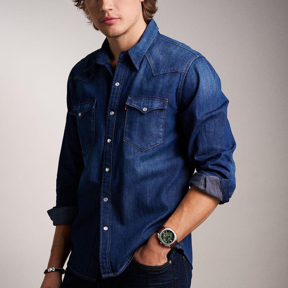 Relógio Fossil Masculino Machine Prata - Fs6100-0vn - 4