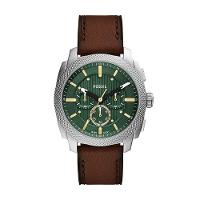 Relógio Fossil Masculino Machine Prata - Fs6100-0vn - 1