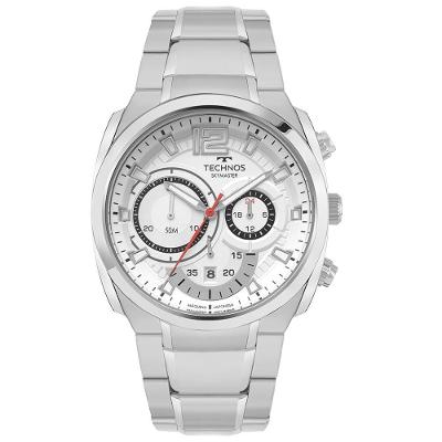 Relógio Technos Masculino Skymaster Prata - Js25bct-1b