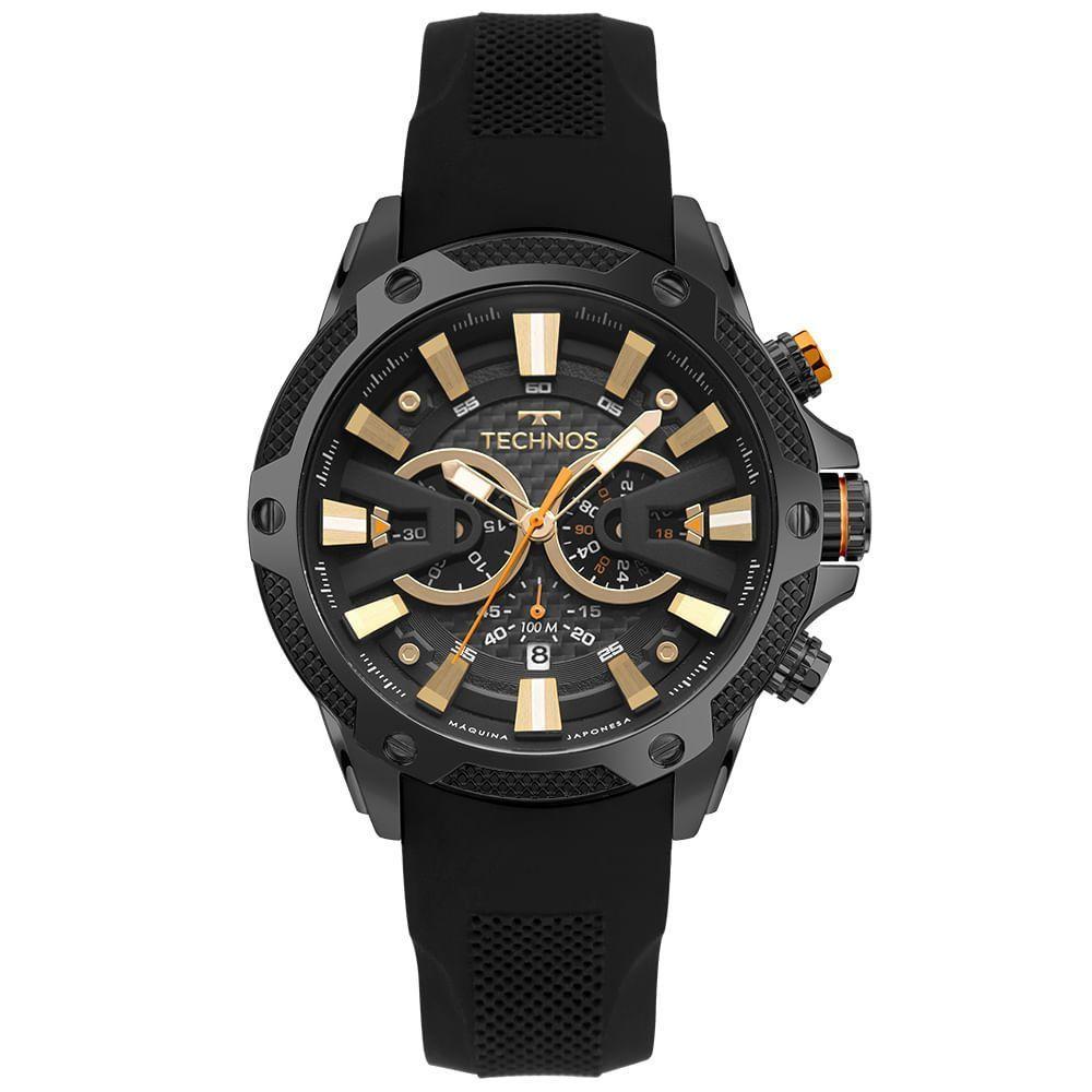 Relógio Technos Masculino Ts Carbon Preto - Js25bcv-2p - 1
