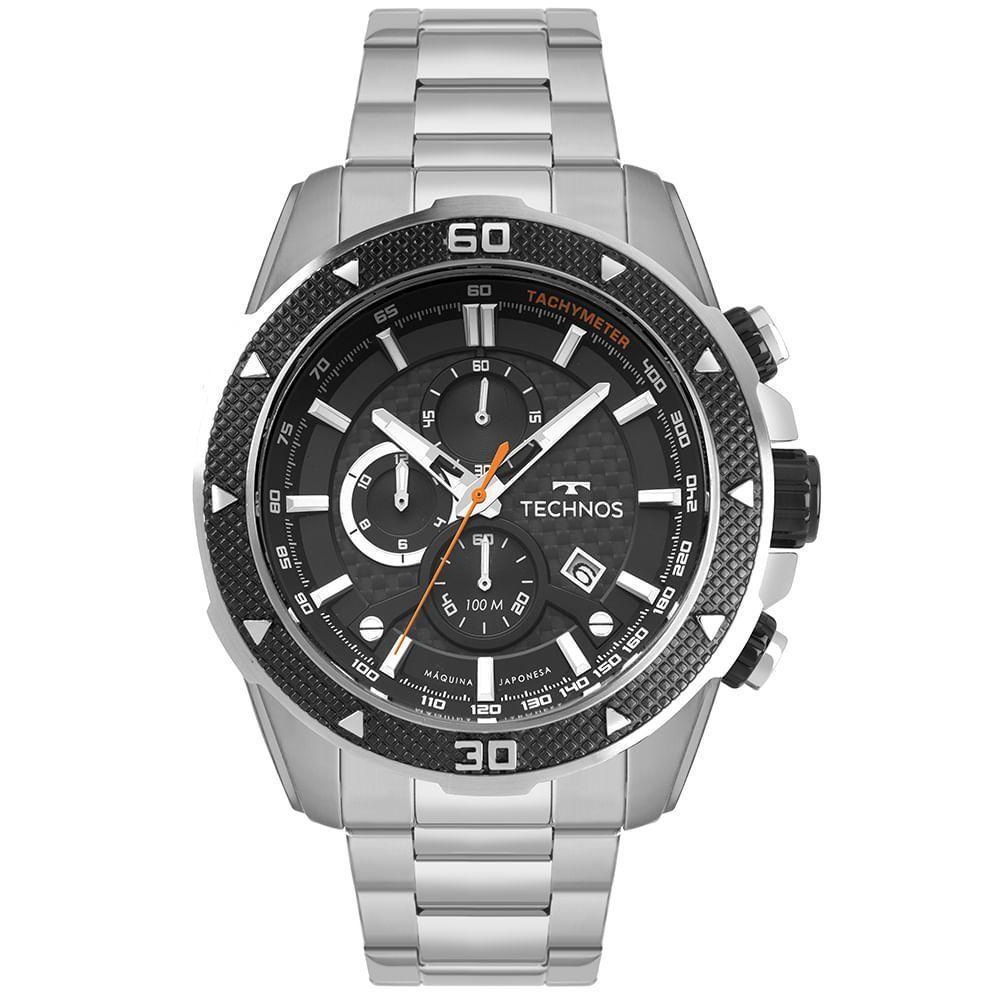 Relógio Technos Masculino Ts Carbon Prata - Os1acb-1p - 1