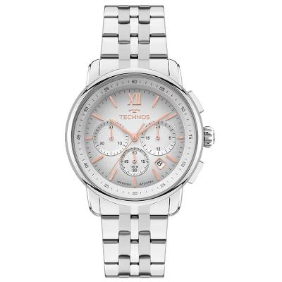 Relógio Technos Masculino Grandtech Prata - Js25bcp-1k