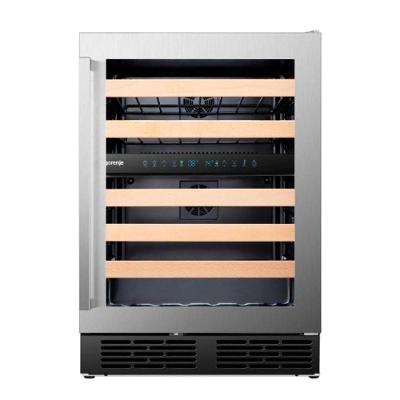 Adega de Embutir Gorenje GWL-46W 46 Garrafas Vidro Duplo Anti UV Preto 110V