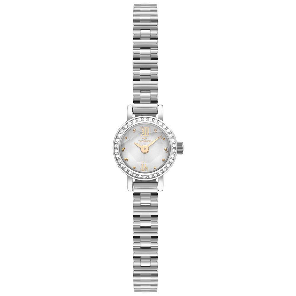 Relógio Technos Feminino Mini Petit Prata - 1042ad-1k - 1
