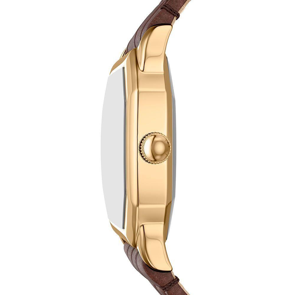 Relógio Fossil Feminino Harlow Dourado - Es5426-0bn Relógio Fossil Feminino Fossil Fem - Es5426-0bn - 4