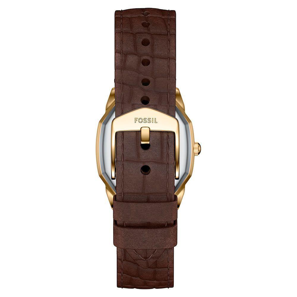 Relógio Fossil Feminino Harlow Dourado - Es5426-0bn Relógio Fossil Feminino Fossil Fem - Es5426-0bn - 6