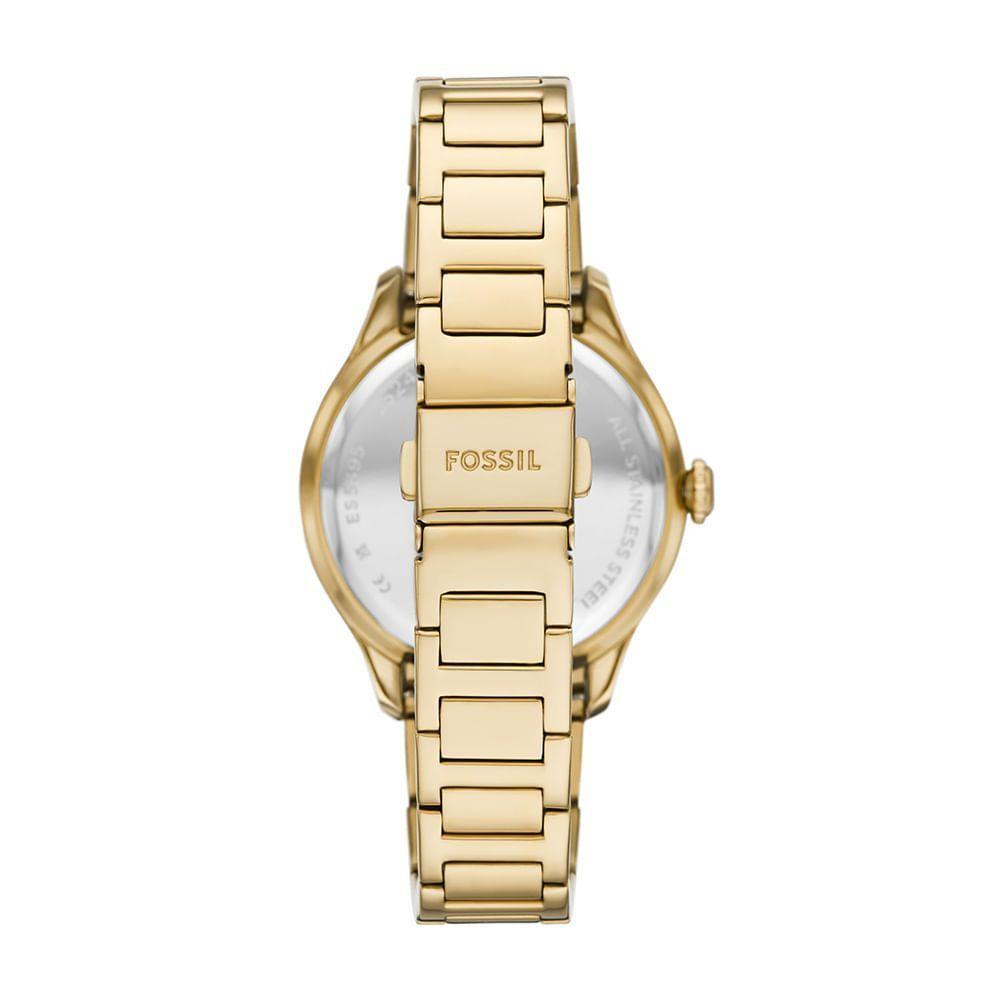 Relógio Fossil Feminino Fossil Dourado - Es5395-1kn - 3