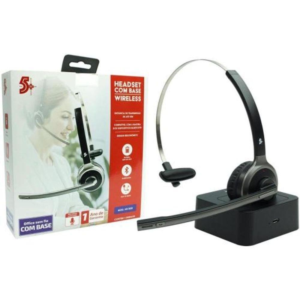 Headset Sem Fio Bluetooth Hs-202 5+ [f002] - 1