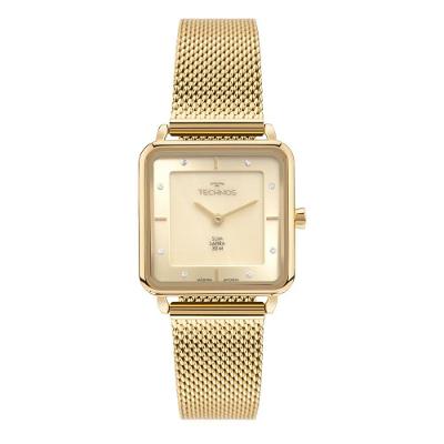 Relógio Technos Feminino Slim Dourado - Gl22al-1d Gl22al-1d
