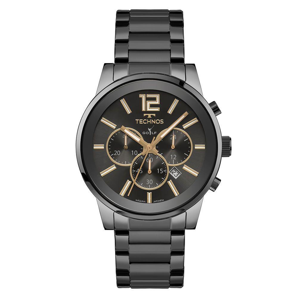 Relógio Technos Masculino Golf Grafite - Js25bce-1f Js25bce-1f - 1